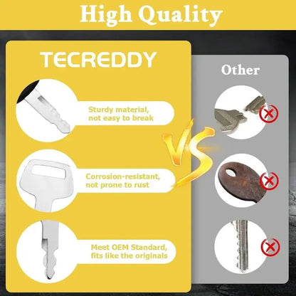 21-Piece Heavy-Duty Key Set – Solid Carbon Steel & Brass