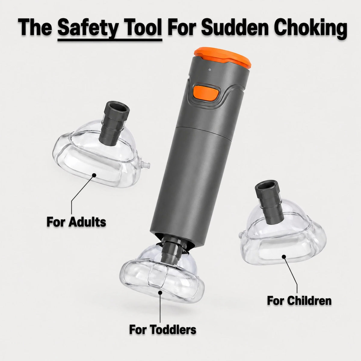 Emergency Anti-Choking Suction Device – Complete Family Safety Kit