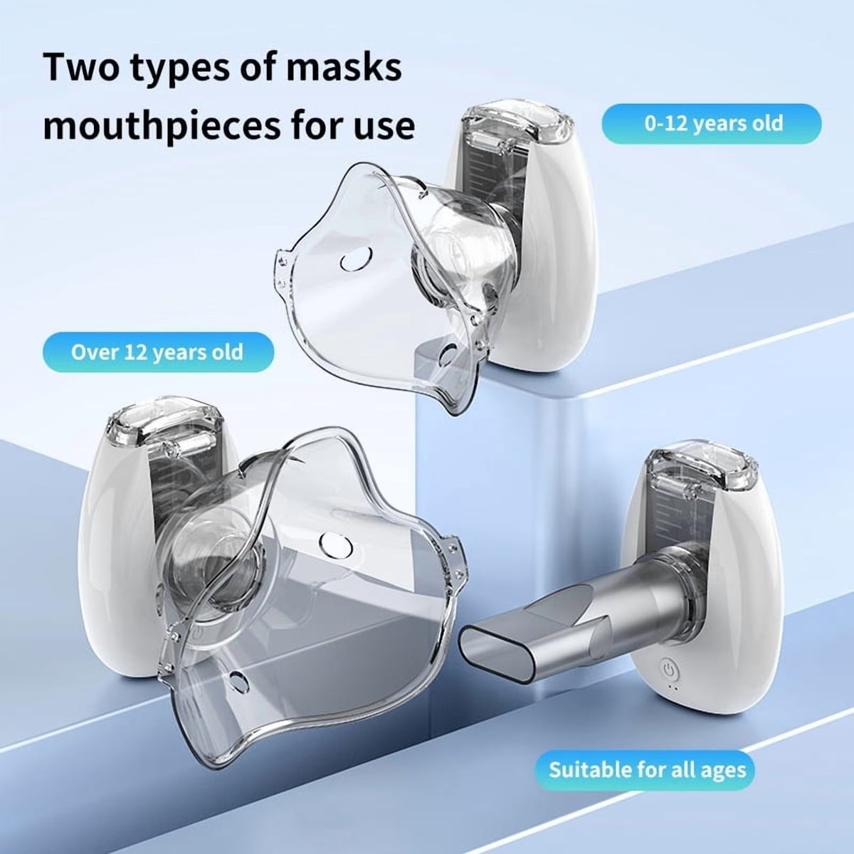 Portable Micro-Mesh Atomizer – Silent Handheld Mist Sprayer for Kids & Adults