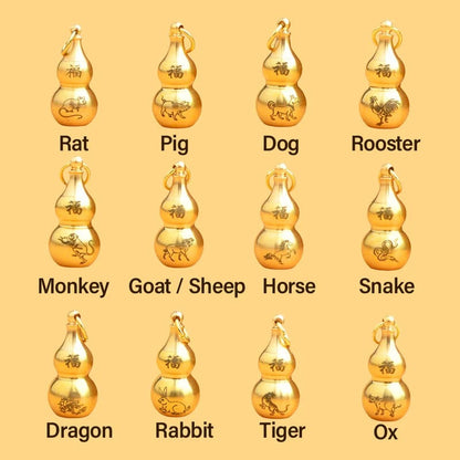 Chinese Pixiu Fortune Keychain – Brass Zodiac Protection Charm