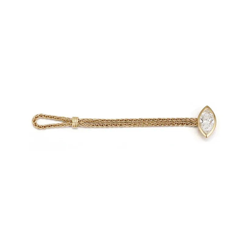 Faith – Pink Oval Cut Lab Grown Diamond Chain Ring