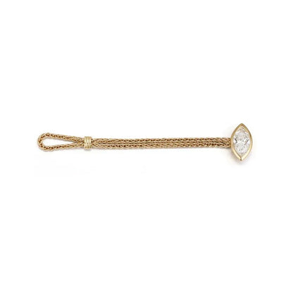 Faith – Pink Oval Cut Lab Grown Diamond Chain Ring