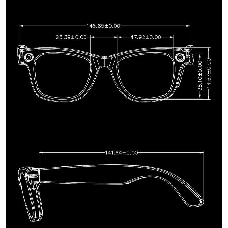 8K AI Smart Glasses: 100MP Camera, ChatGPT & Hands-Free Control