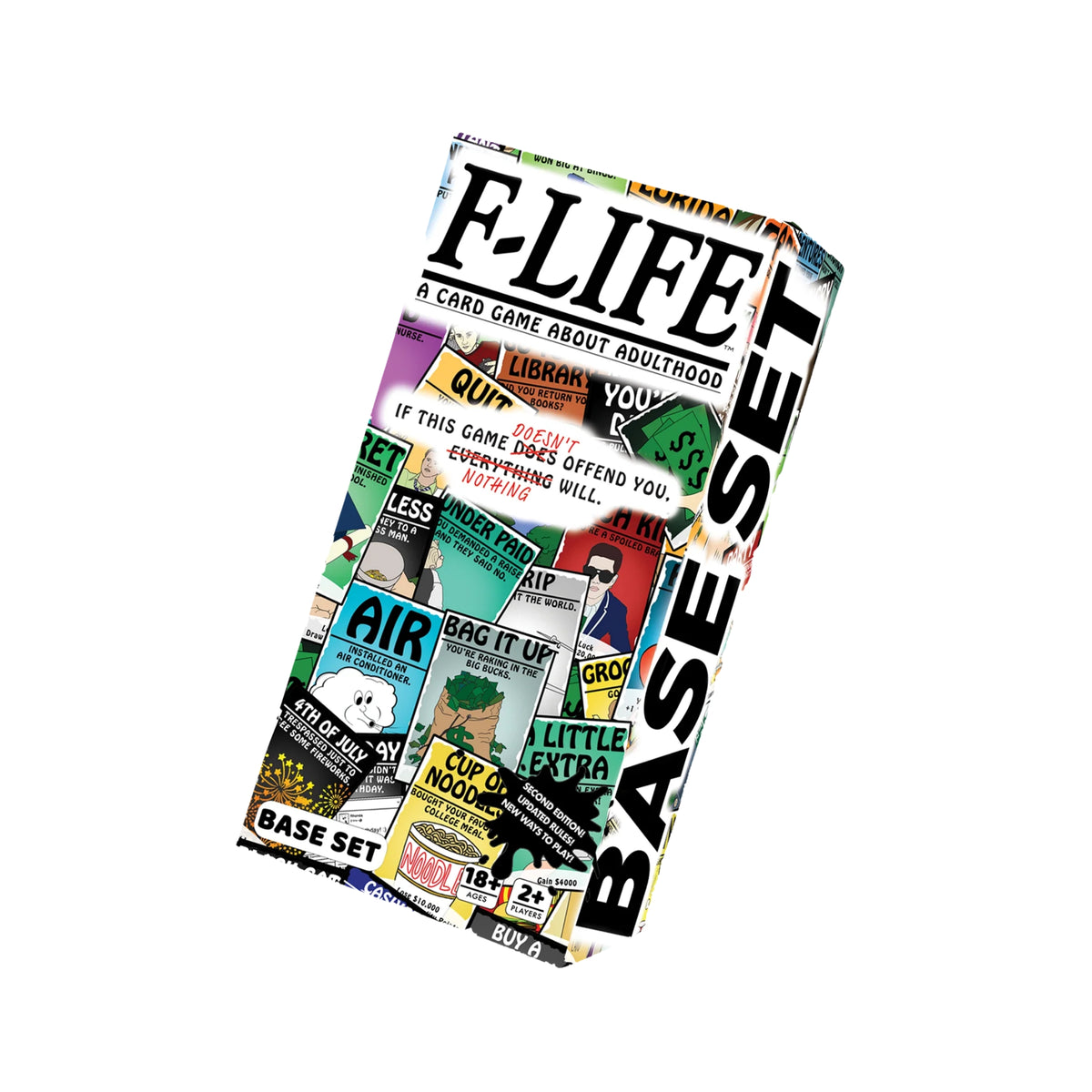 F-Life: Hilarious Card Game About Adulting & Life Challenges