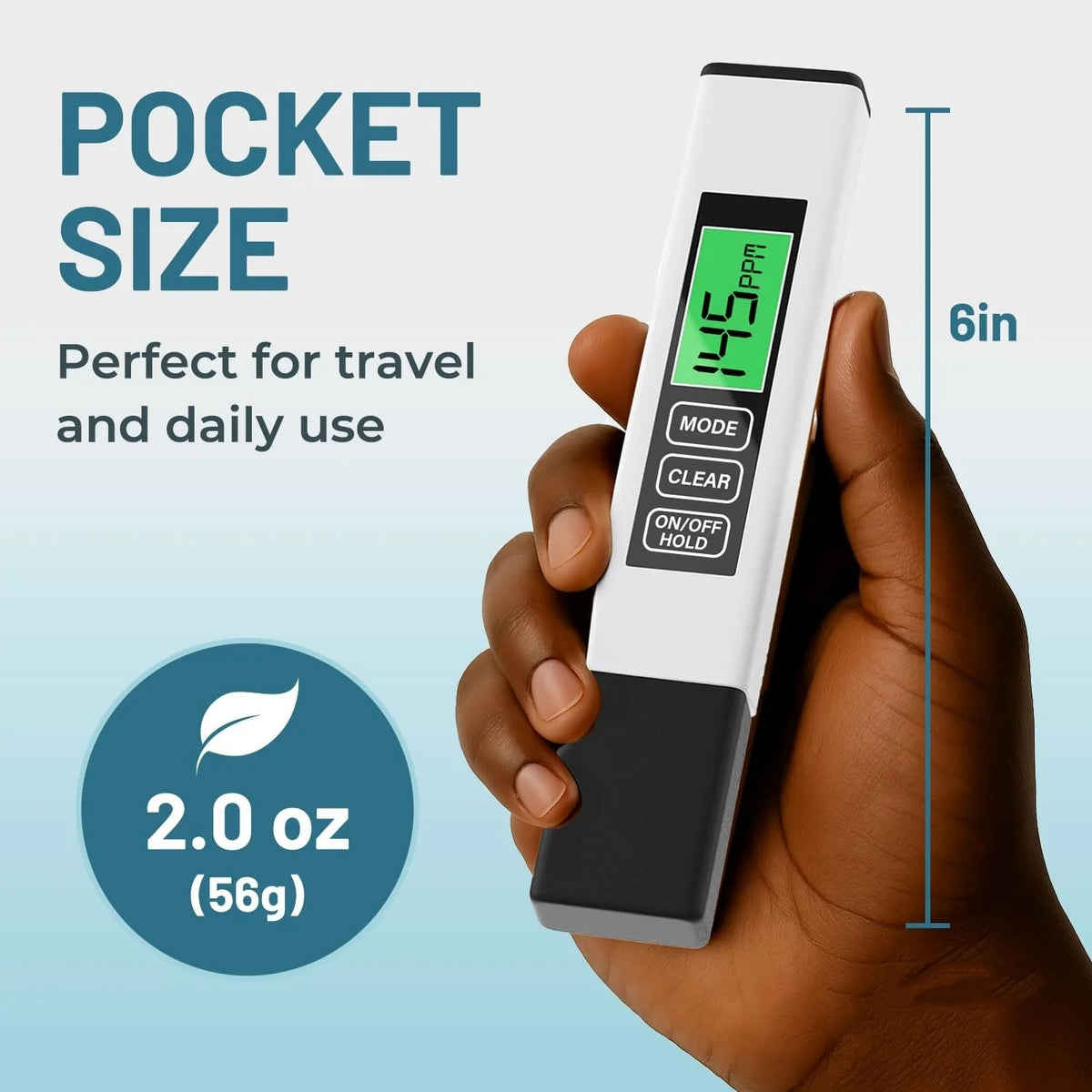 4-in-1 Digital TDS Water Tester for Drinking & Aquarium Use
