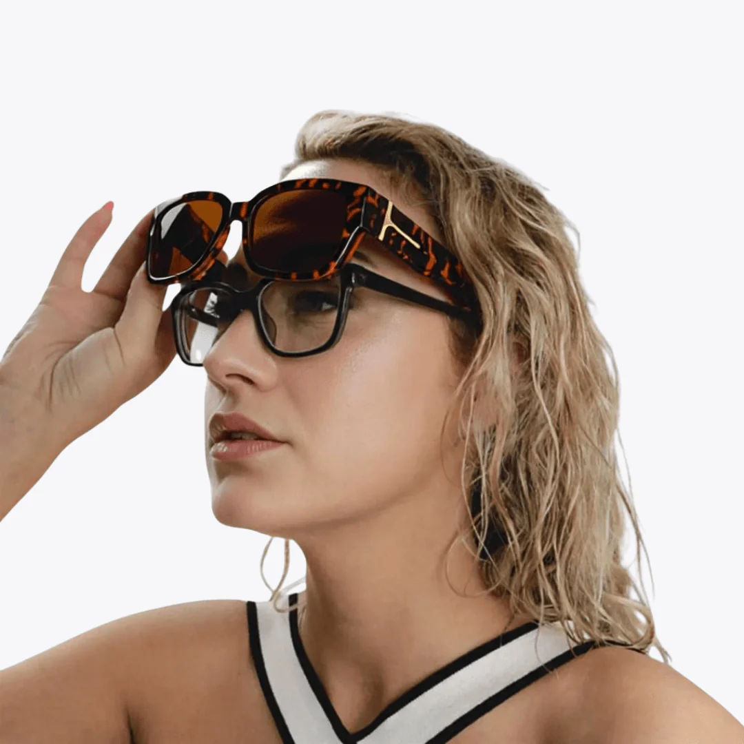 Fit Over Polarized Sunglasses UV400 Oversized Anti-Glare Driving Glasses