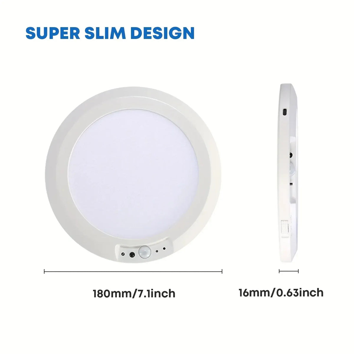 Motion Sensor Rechargeable Ceiling Light – Wireless Magnetic LED Light