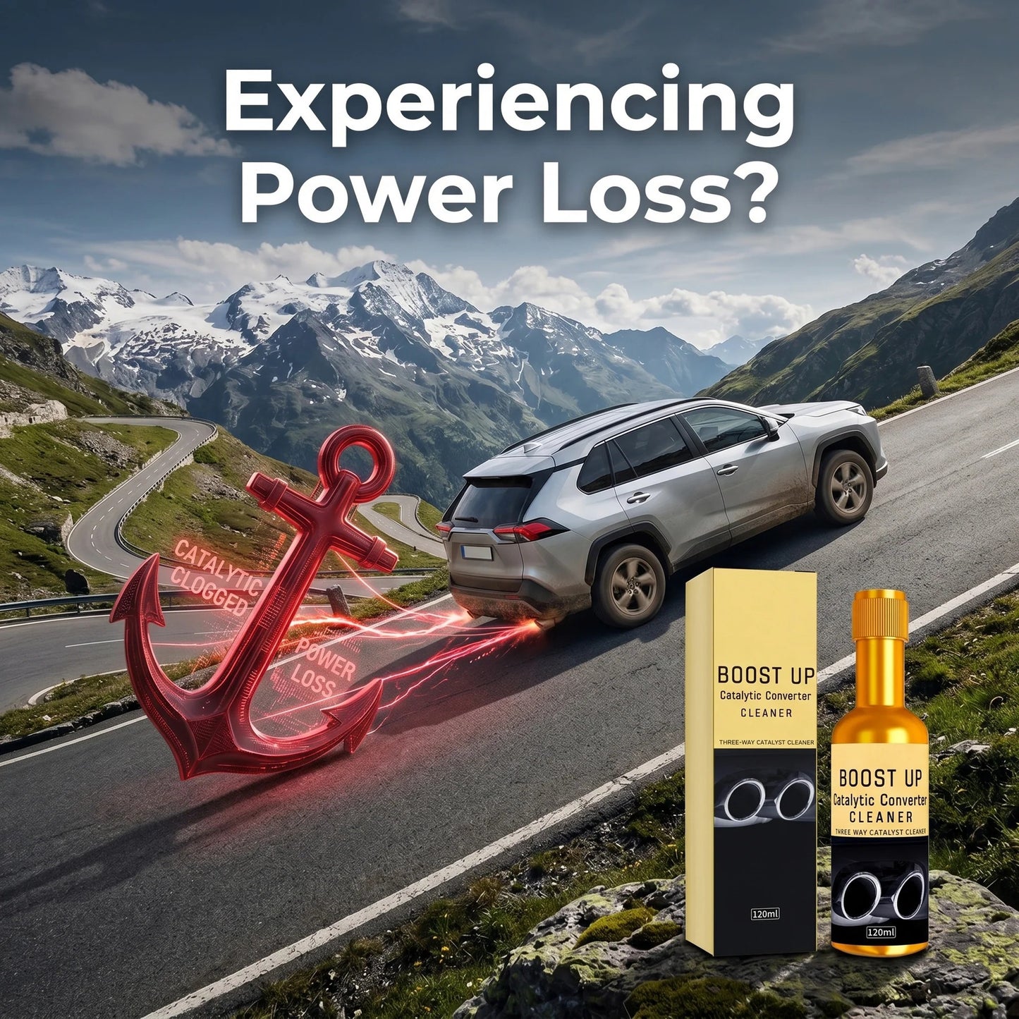 Car Catalytic Converter & Engine Cleaner – Removes Carbon, Restores Power & MPG
