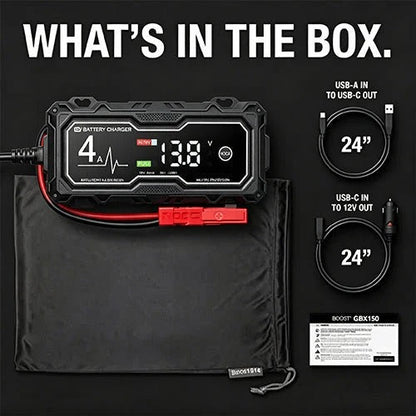 🔌GBX155 4250A Jump Starter – 10L Gas/8L Diesel, Smart Charger & Power Bank