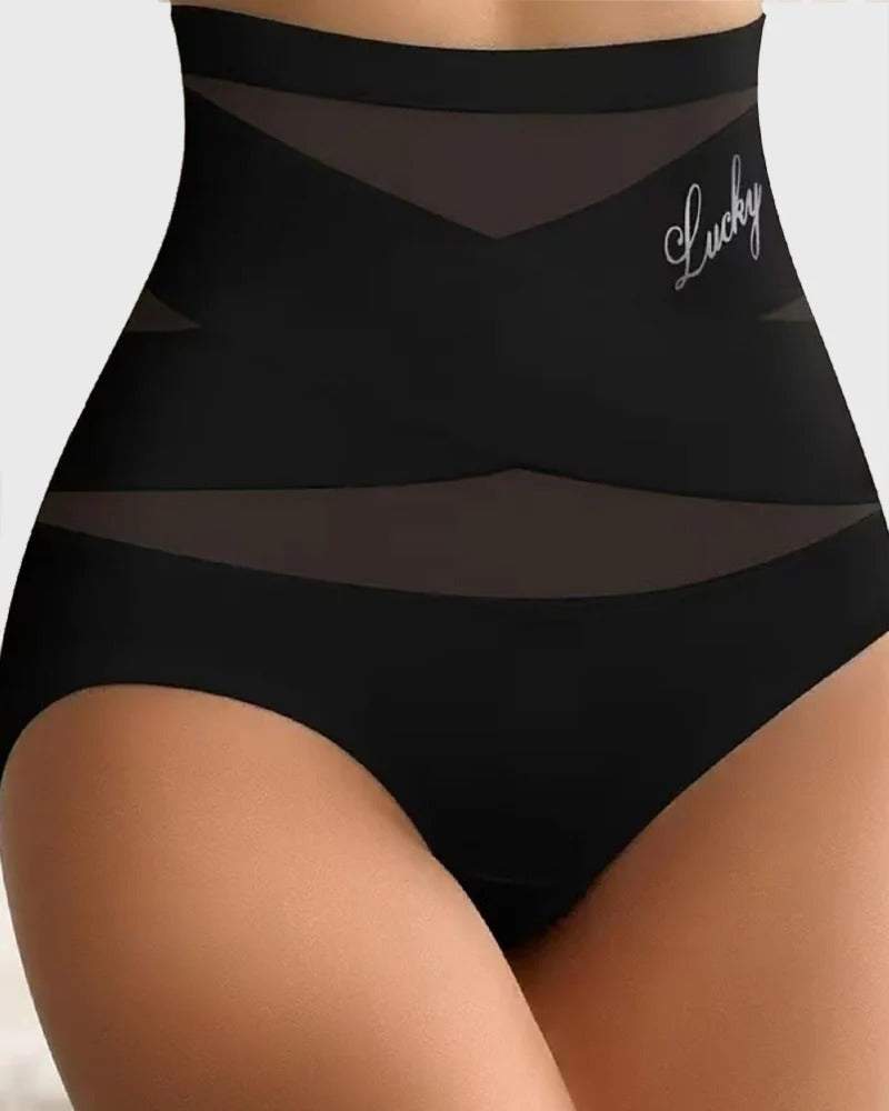 4-Pack High Waist Seamless Shaping Panties – Tummy Control