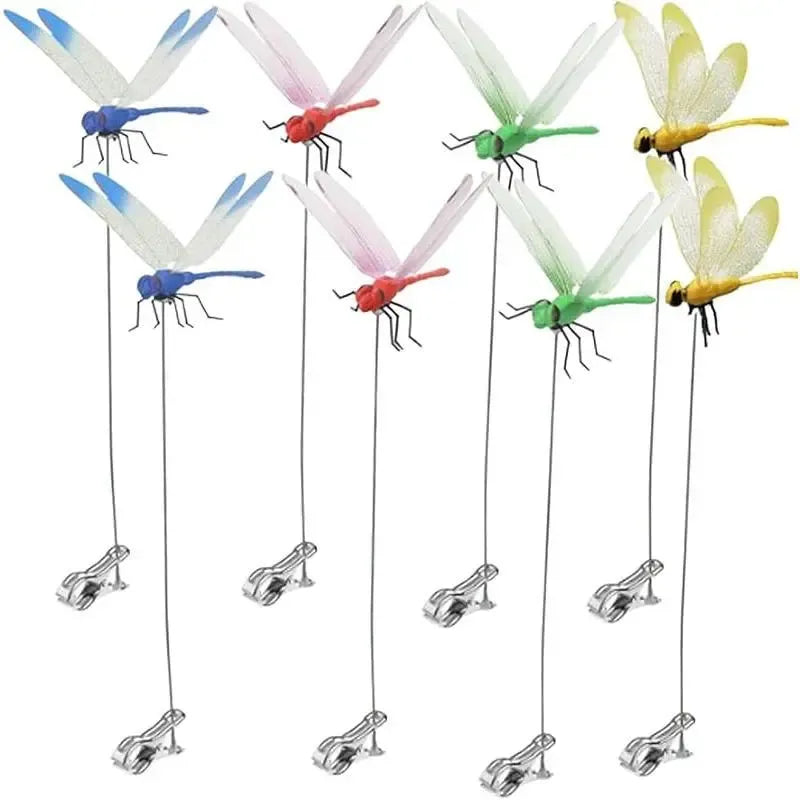3D Dragonfly Clip – Garden Decor & Natural Fly Deterrent