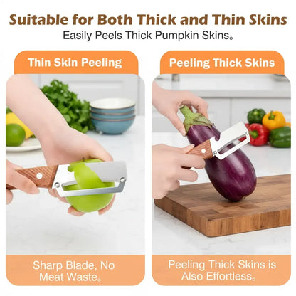 2-in-1 Fruit & Veggie Peeler with Built-in Bottle Opener
