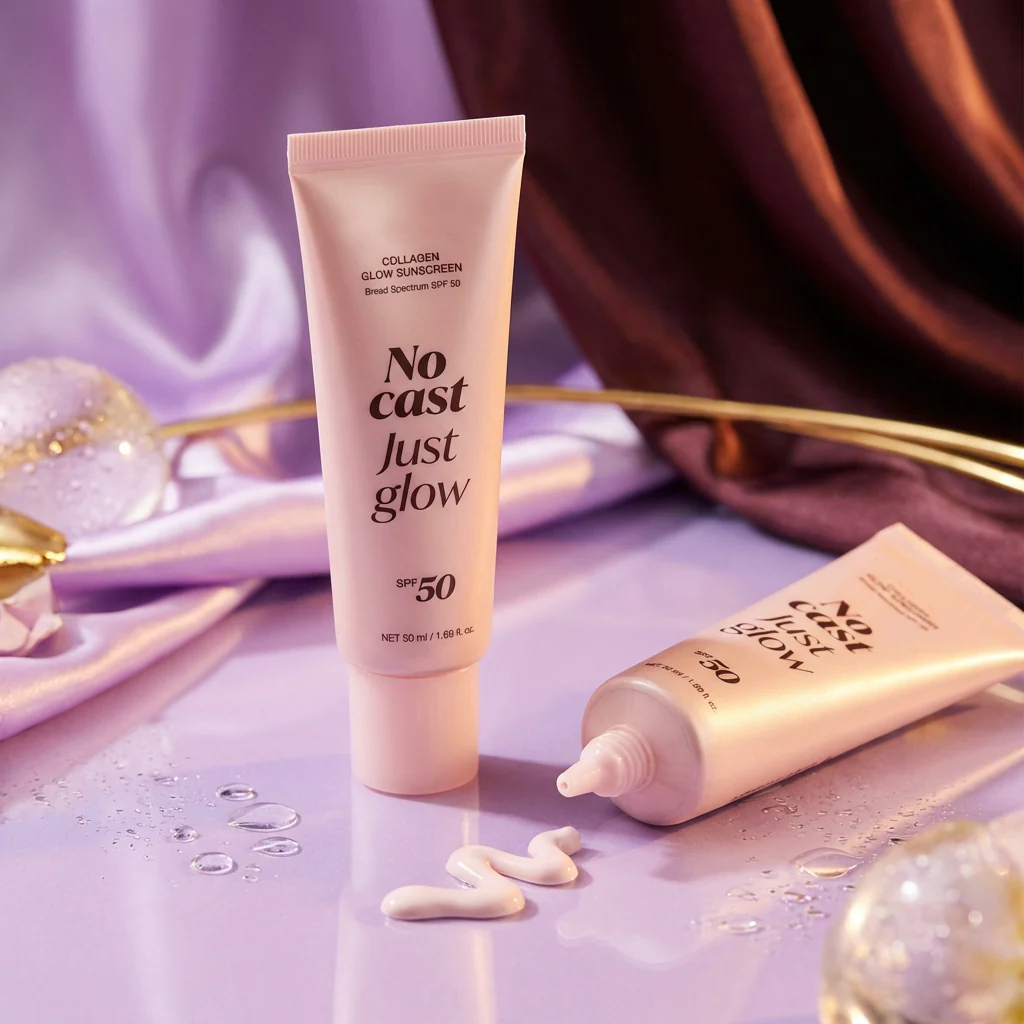 Collagen Glow Sunscreen SPF Daily Hydrating Face Protection