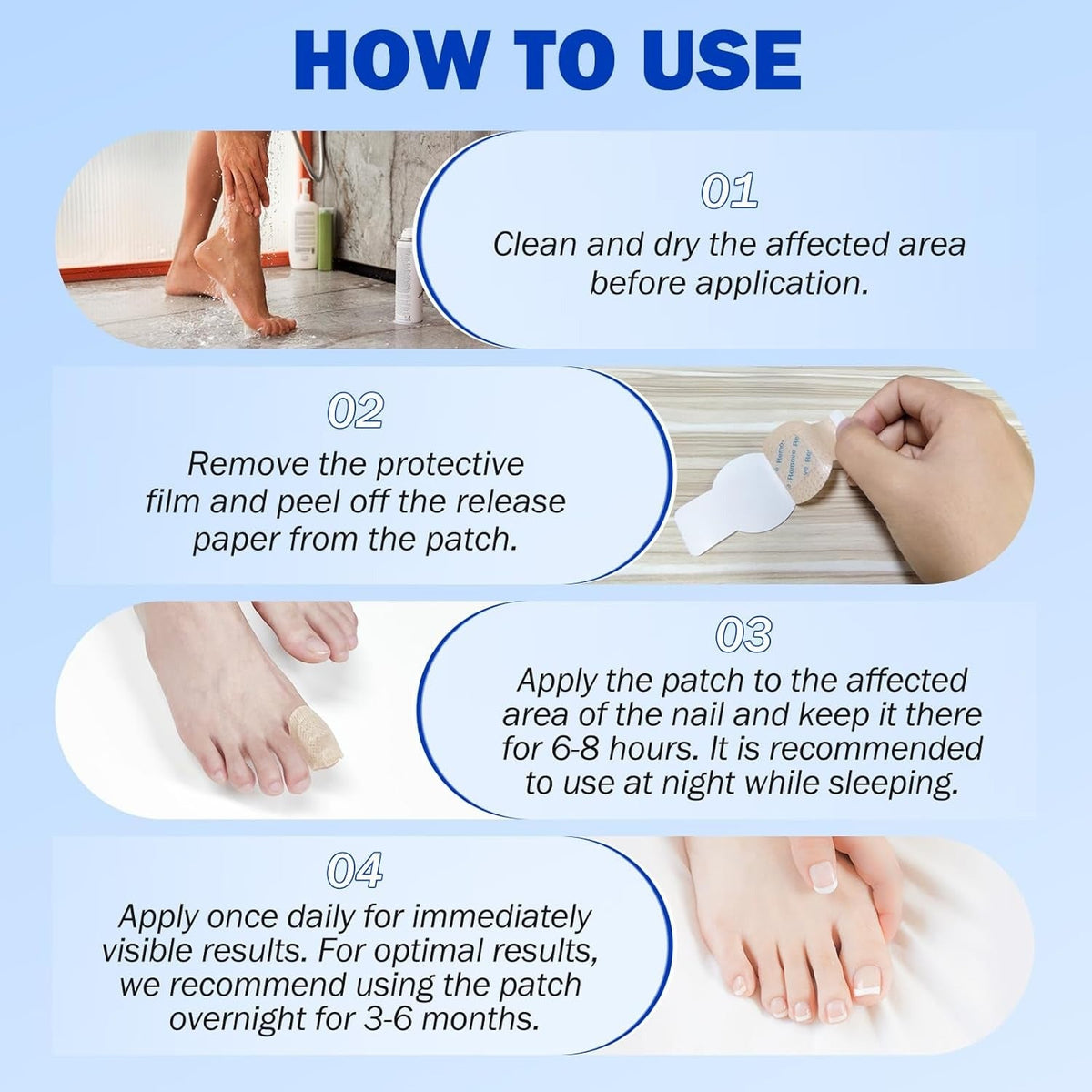 🔥Buy 1 Get 1 Free🔥Nail Repair Patches for Stronger, Healthier, and Beautiful Nails