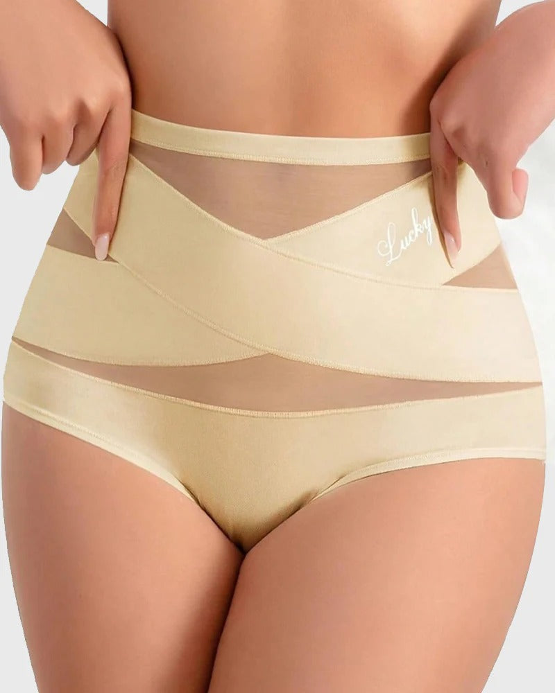 4-Pack High Waist Seamless Shaping Panties – Tummy Control
