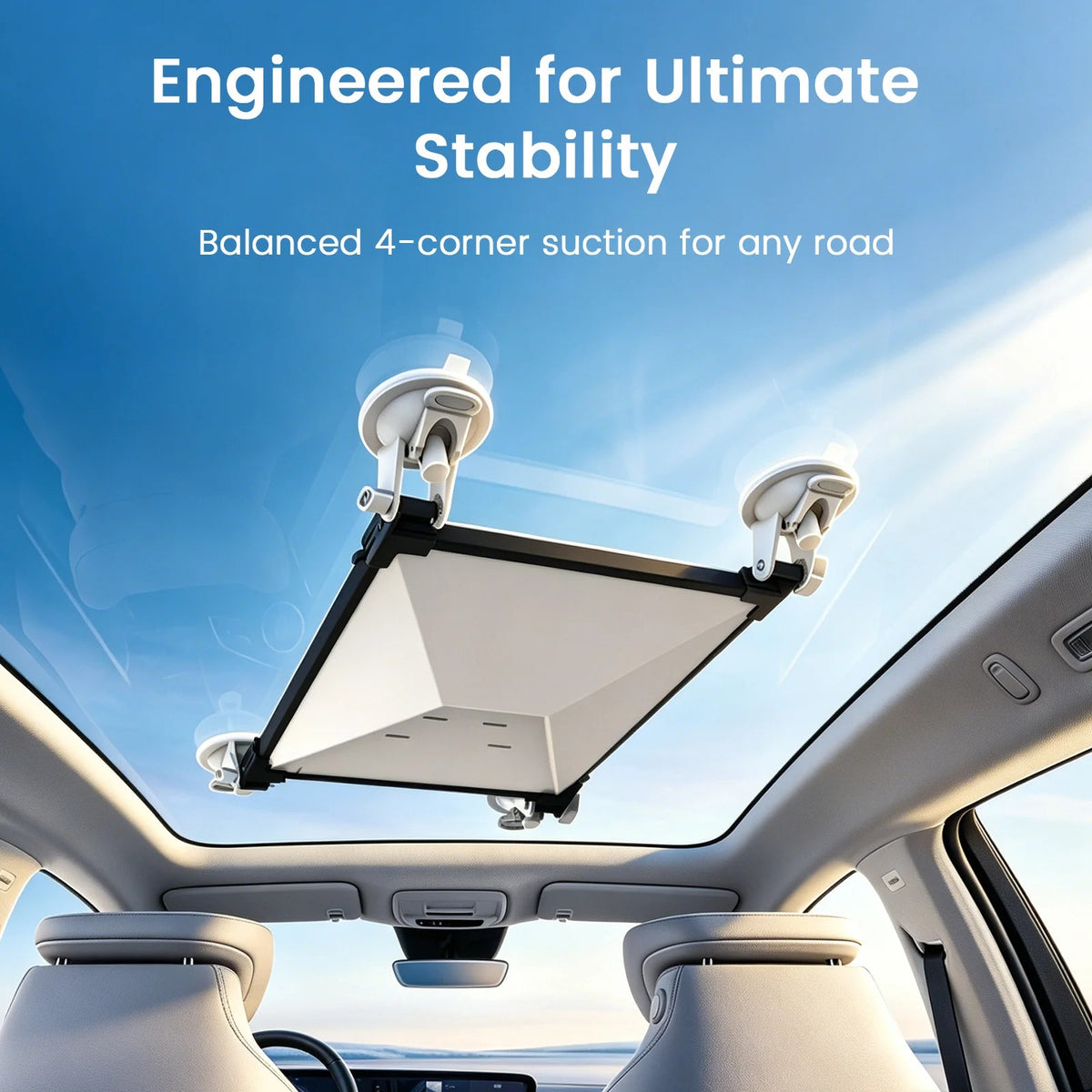 Starlink Mini Mount – Strong Suction Cup Holder for Sunroof, Window & Roof
