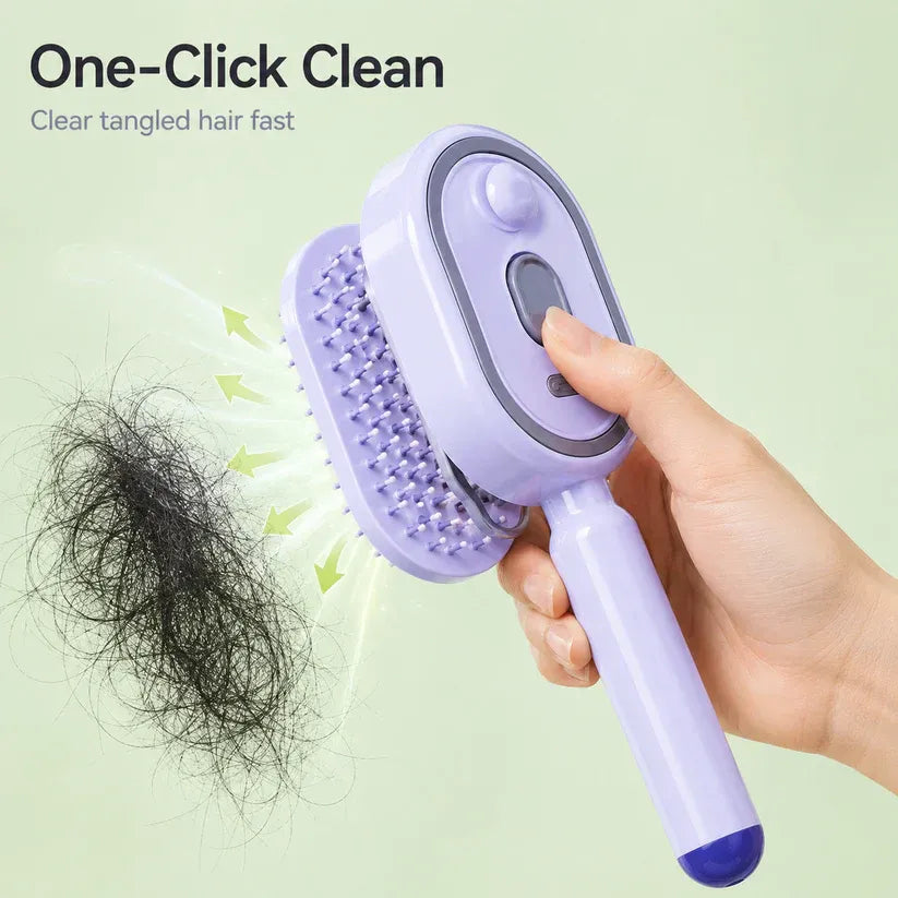 Electric Mist Scalp Massage Brush for Smooth Healthy Hair