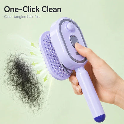 Electric Mist Scalp Massage Brush for Smooth Healthy Hair