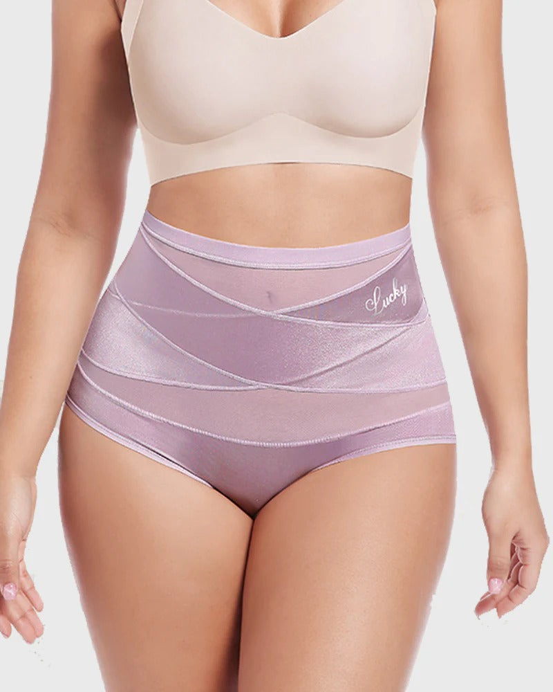 4-Pack High Waist Seamless Shaping Panties – Tummy Control