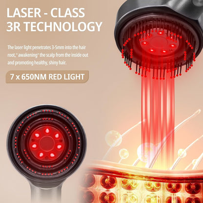 Laser Hair Growth Comb — Scalp Therapy & Regrowth System