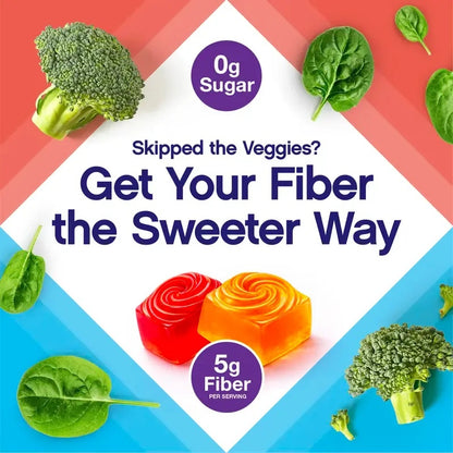 Sugar-Free Fiber Gummies – Digestive Health & Regularity Support