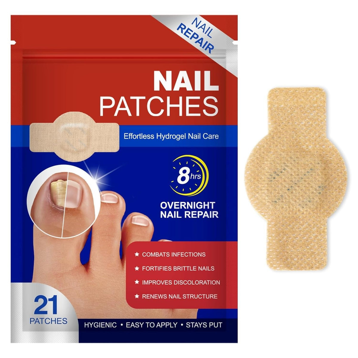🔥Buy 1 Get 1 Free🔥Nail Repair Patches for Stronger, Healthier, and Beautiful Nails