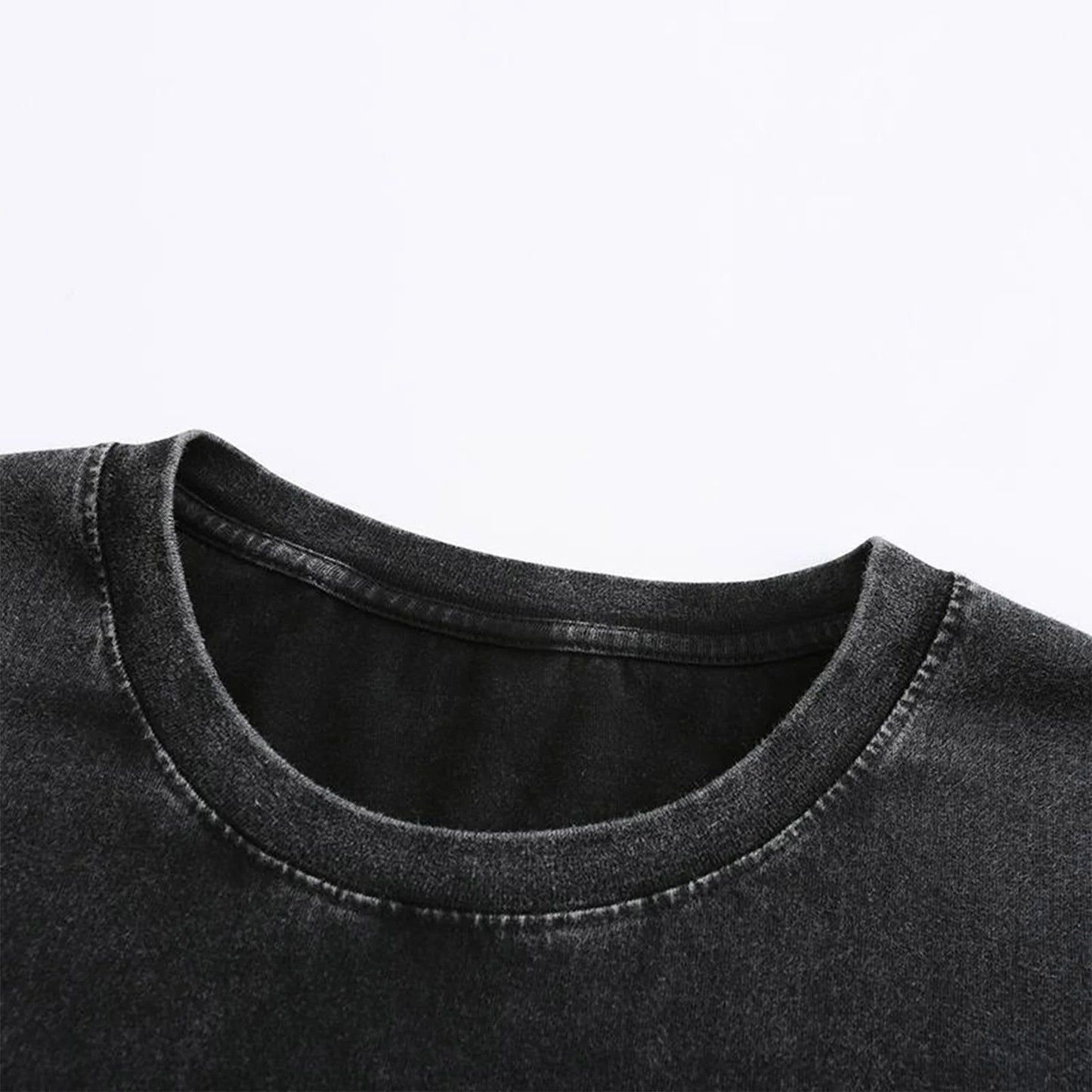 Men’s Oversized Vintage Washed T-Shirt (4pcs) – Loose Fit Cotton Tee