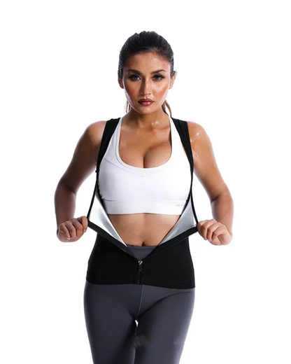 💙Women’s Sauna Sweat Waist Trainer Tank – Body Shaping Vest