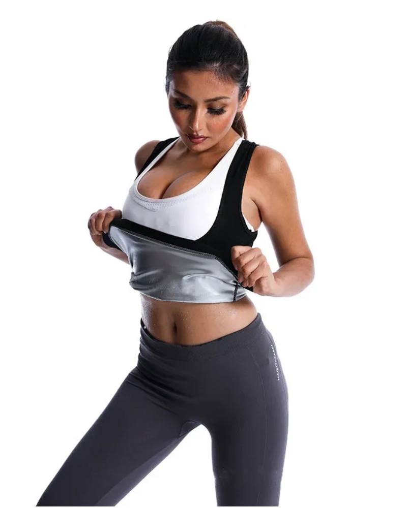 Women’s Sauna Sweat Waist Trainer Tank – Body Shaping Vest