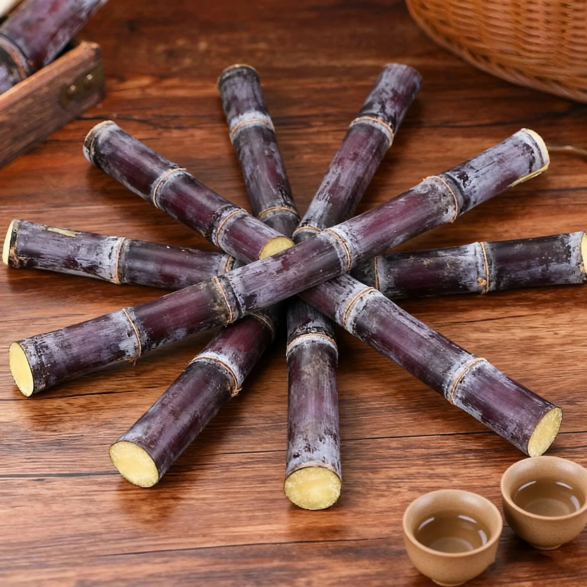 Sugarcane Collection – Purple Cane & Yellow Cane Varieties for Home Growing