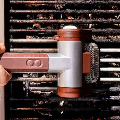 Electric Bristle-Free Grill Brush – Steam Cleaning BBQ Scraper Tool