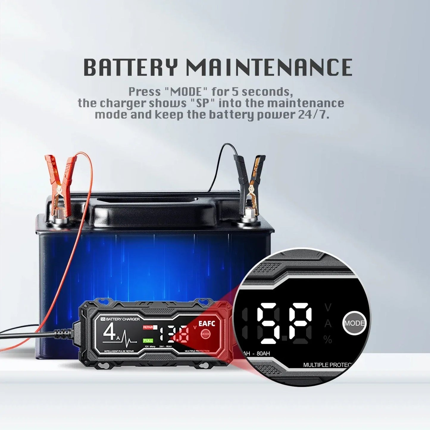 🔌GBX155 4250A Jump Starter – 10L Gas/8L Diesel, Smart Charger & Power Bank