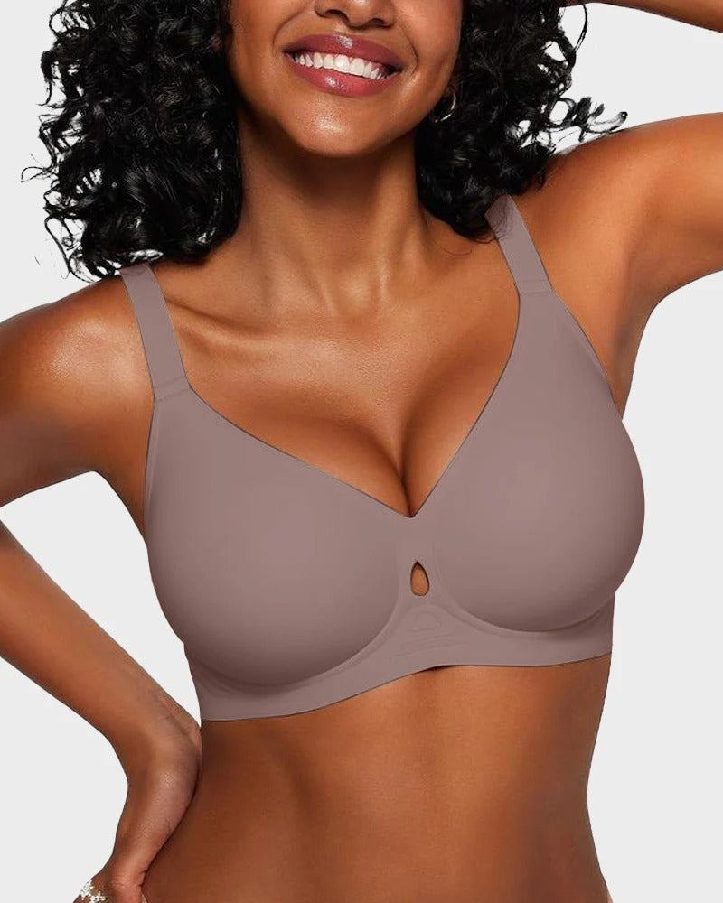 Invisible Jelly Lift Bra – Breathable Hollow Seamless Support