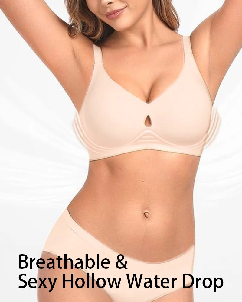 Invisible Jelly Lift Bra – Breathable Hollow Seamless Support