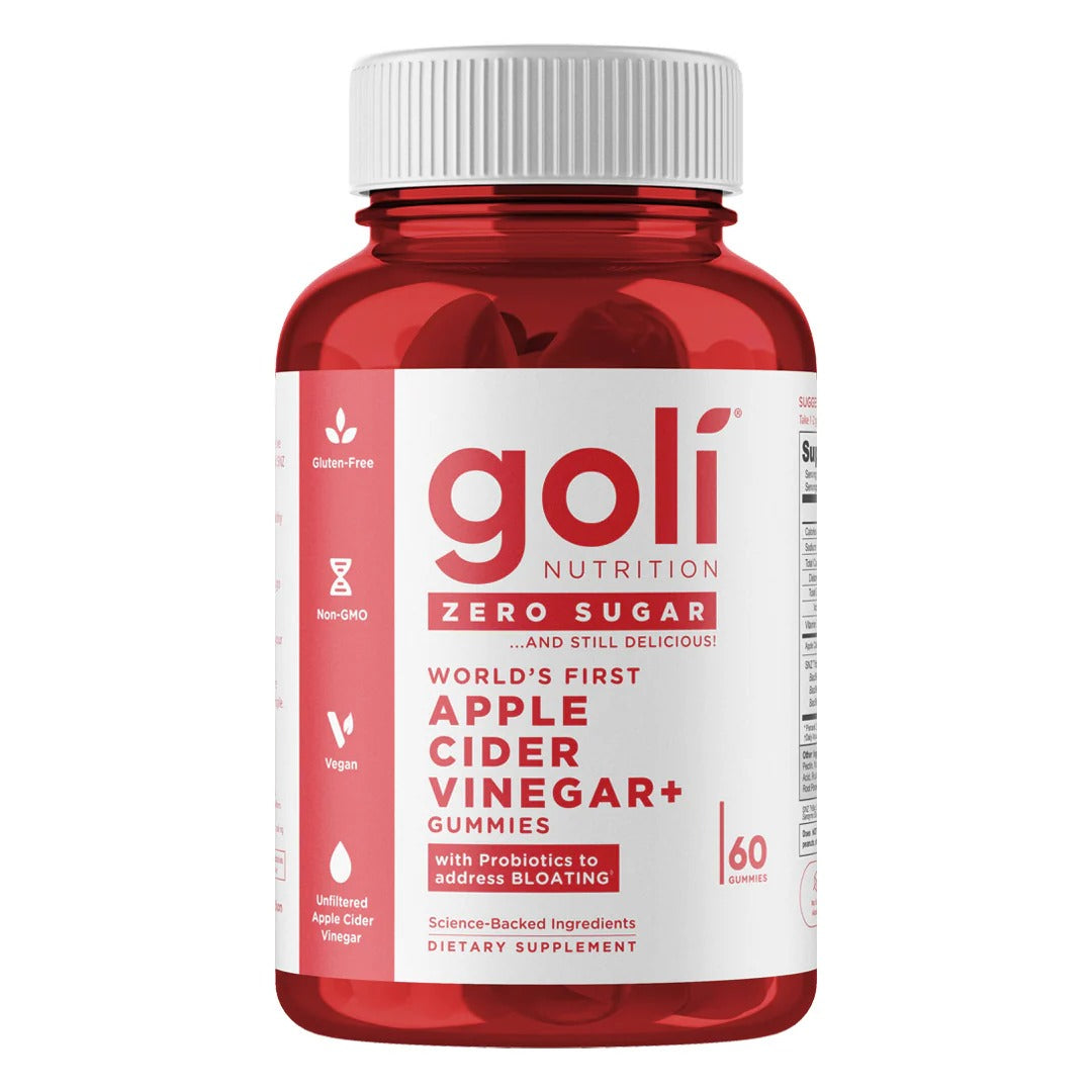 Zero Sugar 3-in-1 Gut Health Gummies – ACV + Probiotics + Vitamins