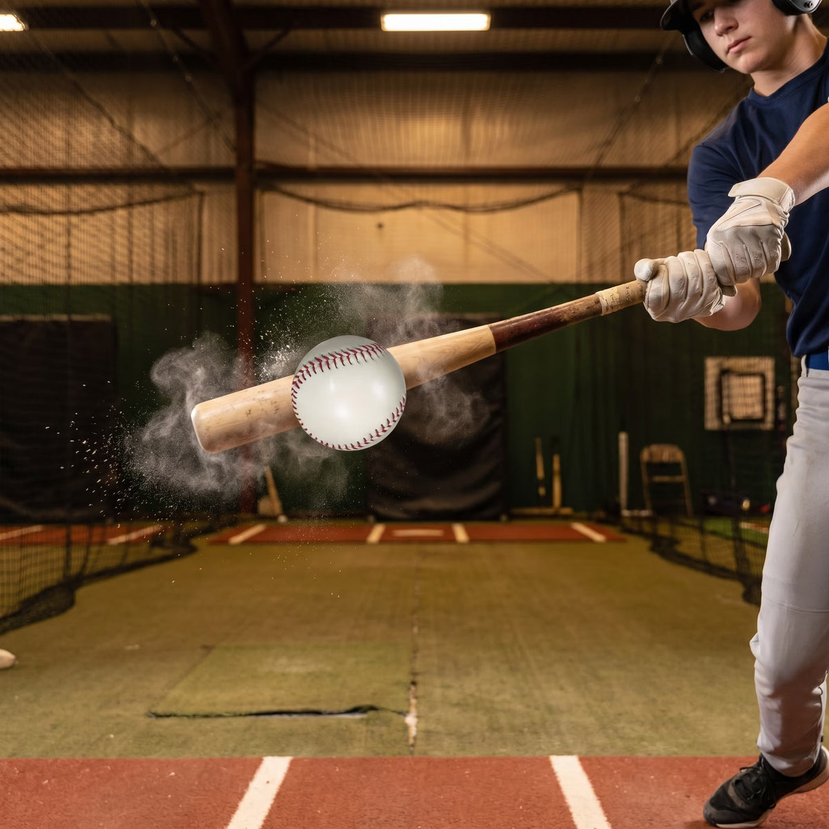 3 Pack Glow in the Dark Baseballs – Official Size Night Training Balls