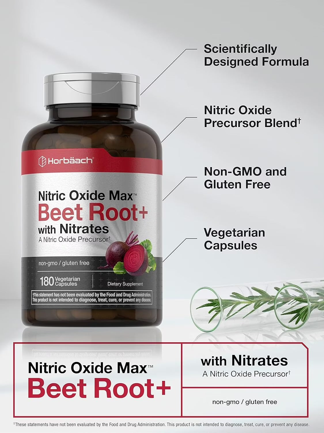 Nitric Oxide Beet Root Capsules – Daily Energy & Circulation Support
