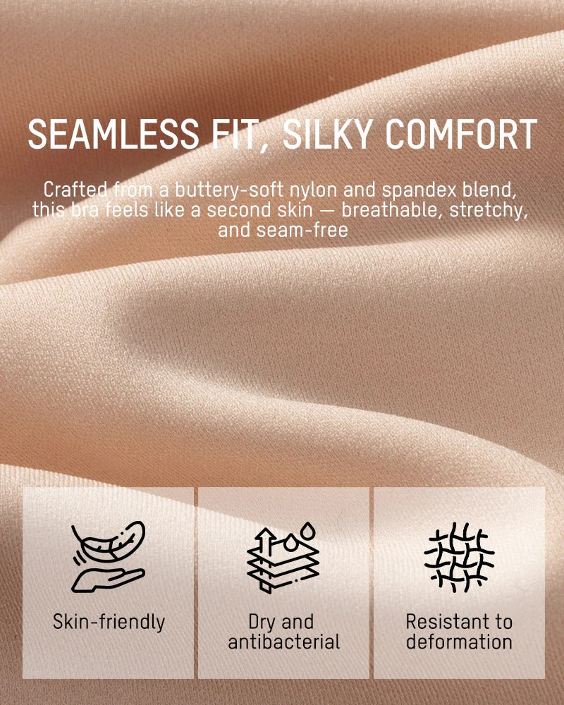 Invisible Jelly Lift Bra – Breathable Hollow Seamless Support