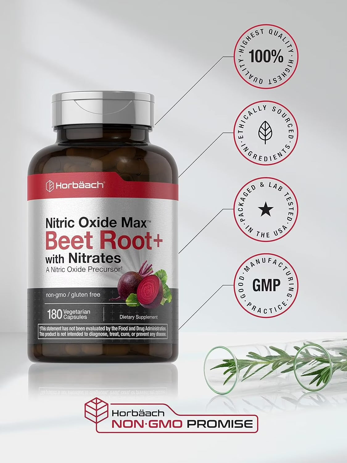 Nitric Oxide Beet Root Capsules – Daily Energy & Circulation Support
