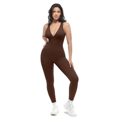 💜Deep V Sculpting Shapewear Bodysuit – Smooth, Lift & Shape Effortlessly