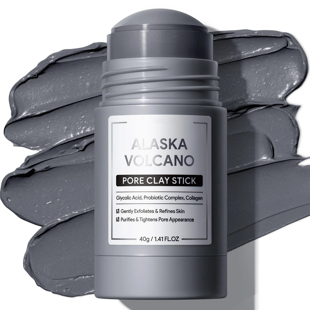 Volcanic Clay Stick Mask for Pores, Acne & Blackheads