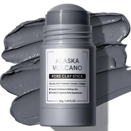 Volcanic Clay Stick Mask for Pores, Acne & Blackheads