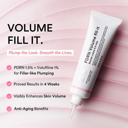 PDRN Volume Fill-It Booster Crème 2.5 Tube – Bounce, Plump & Repair