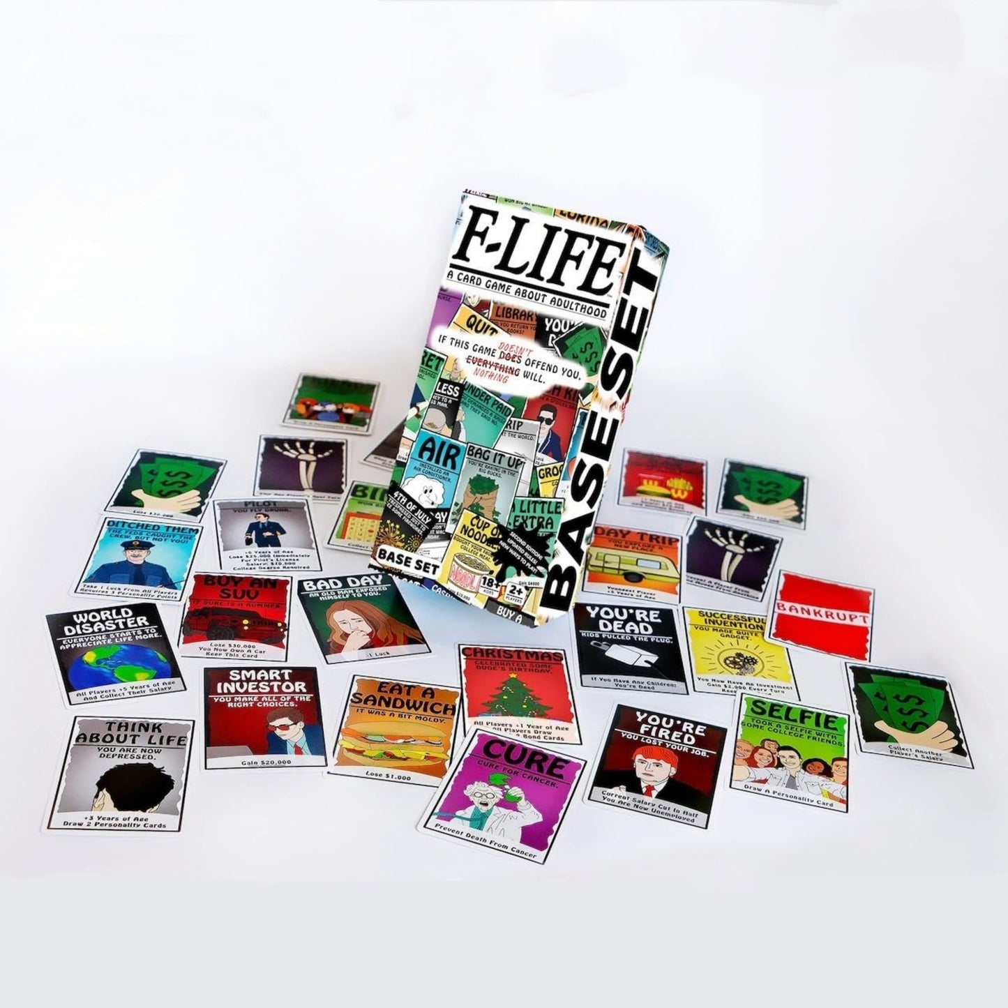 F-Life: Hilarious Card Game About Adulting & Life Challenges