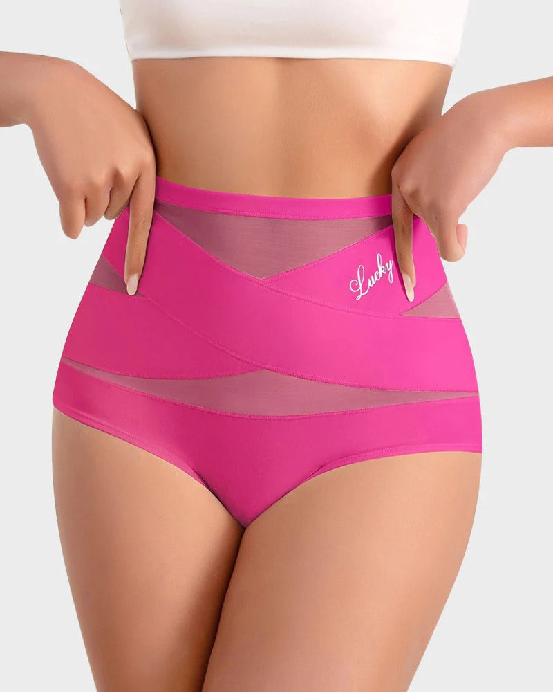 4-Pack High Waist Seamless Shaping Panties – Tummy Control