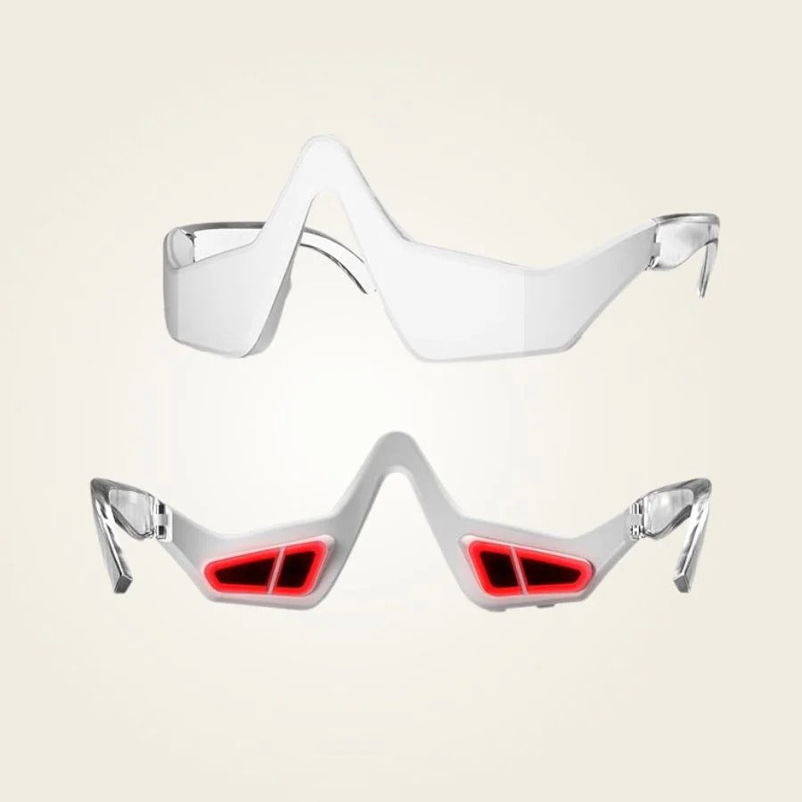 Red Light Therapy Eye Glasses – Reduce Dark Circles & Eye Fatigue