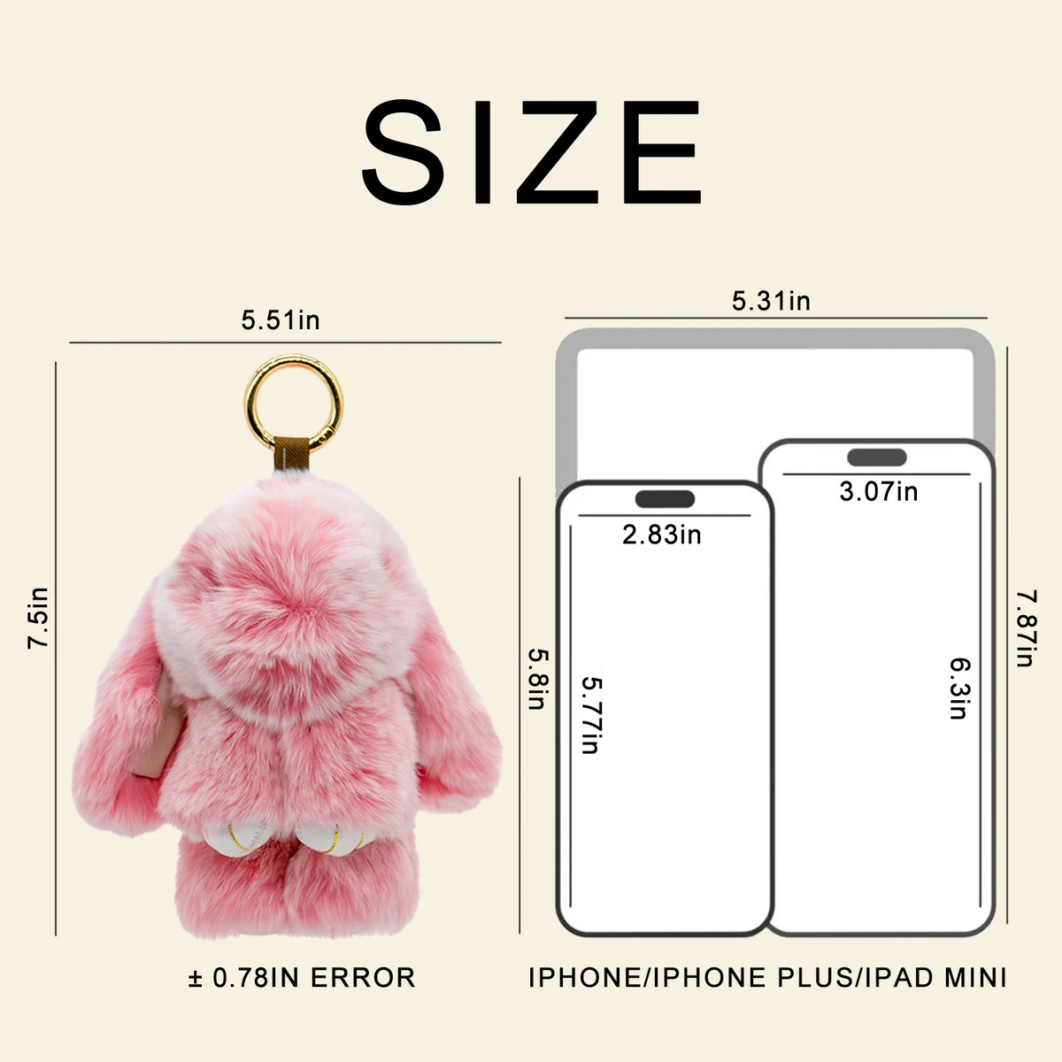 LuLu Keychain — The Cutest Easter Gift Everyone Loves🐰
