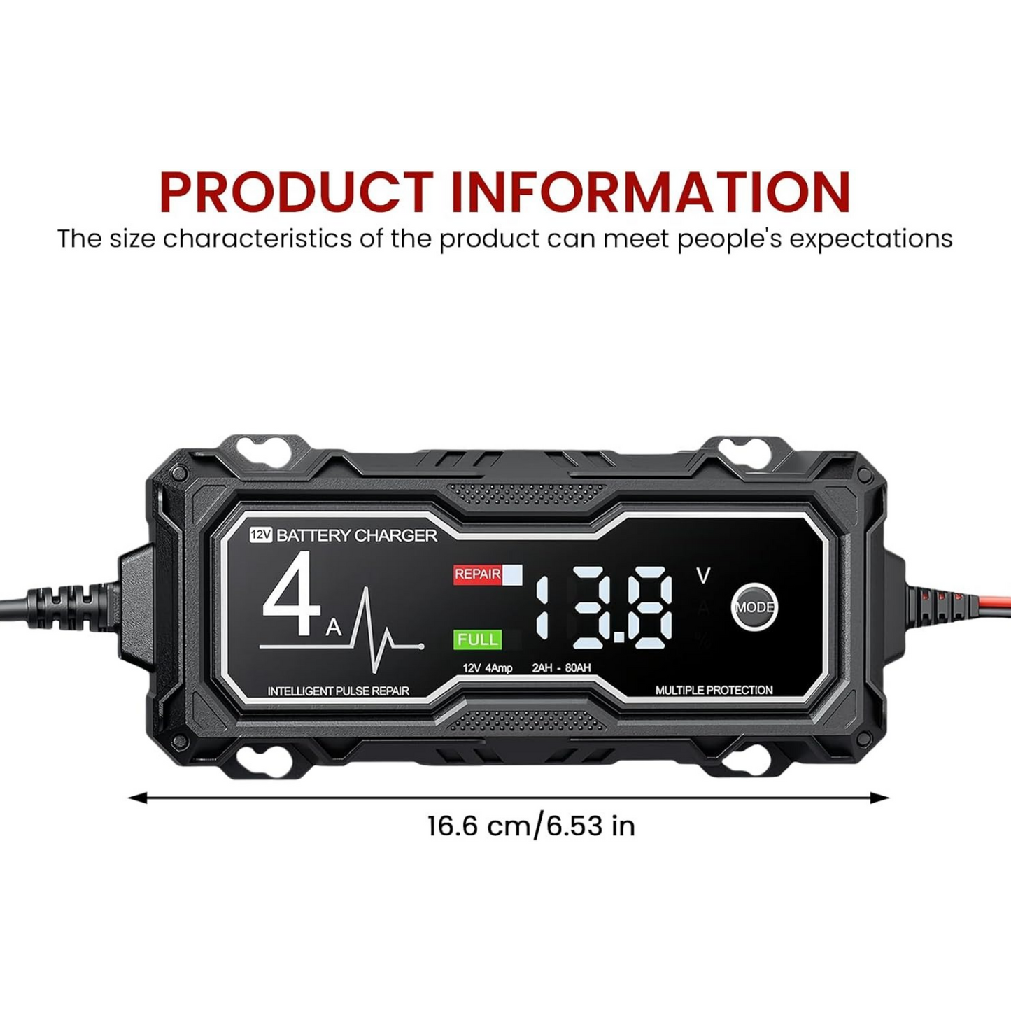 🔌GBX155 4250A Jump Starter – 10L Gas/8L Diesel, Smart Charger & Power Bank