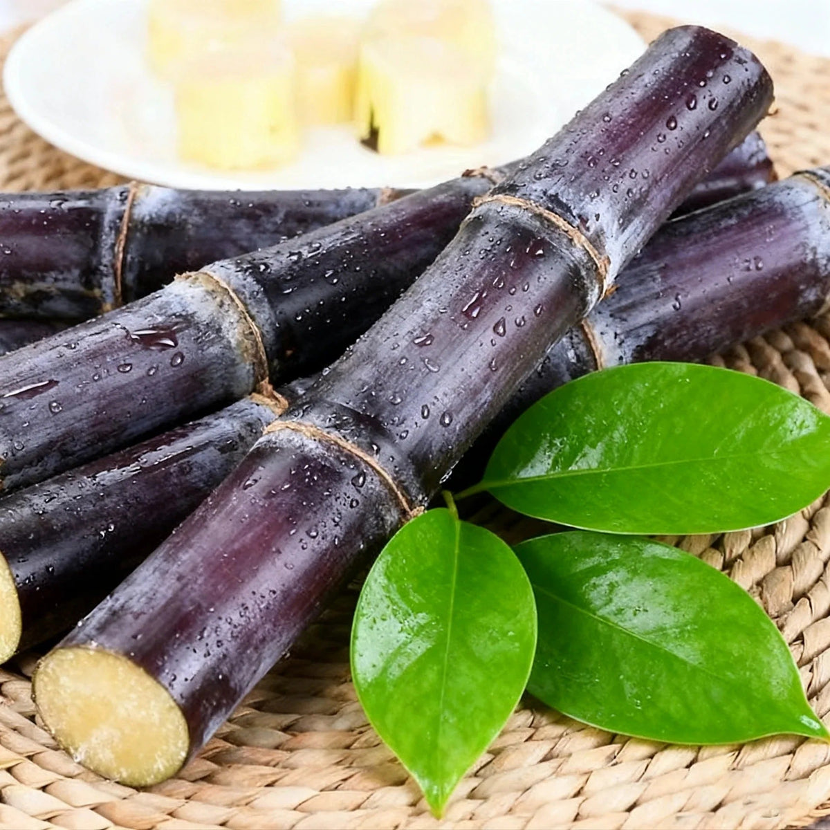 Sugarcane Collection – Purple Cane & Yellow Cane Varieties for Home Growing