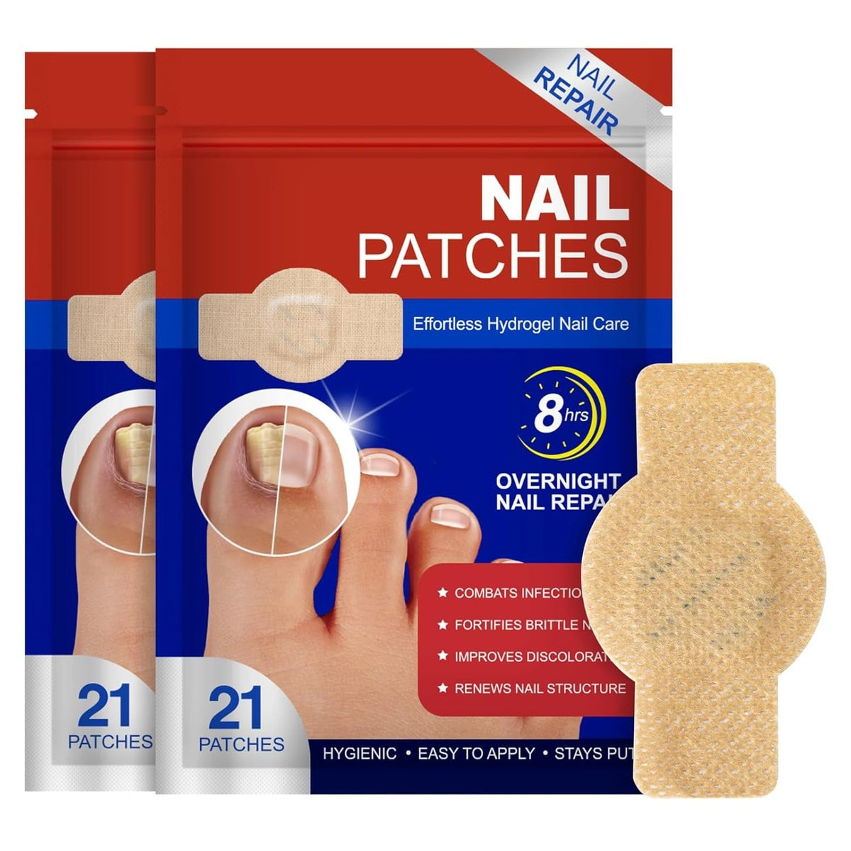 🔥Buy 1 Get 1 Free🔥Nail Repair Patches for Stronger, Healthier, and Beautiful Nails